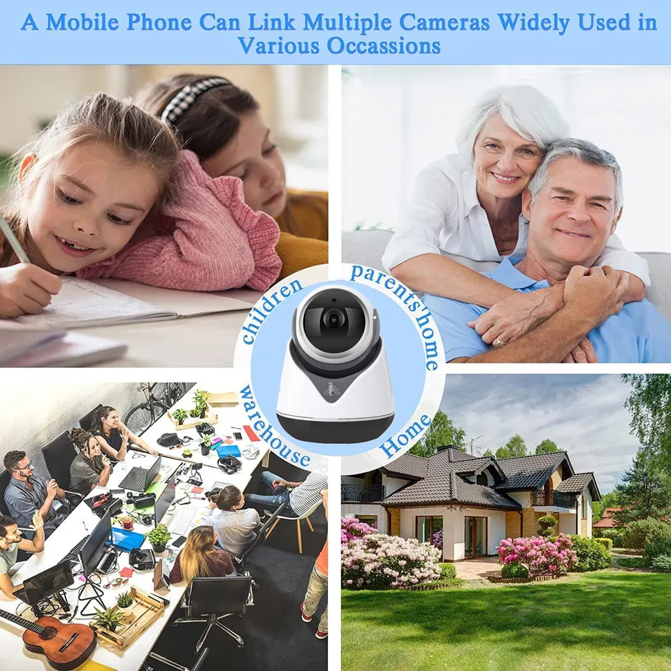 Camera wifi trong nhà - HEC-7865EKW Camera wifi trong nhà - HEC-7865EKW